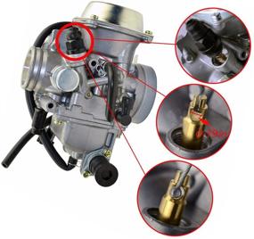 img 3 attached to TRX350 Carburetor Rancher 350FMTE 2000 2006