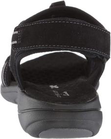 img 2 attached to Comfort and Style Combined: Clarks Women's Saylie Loop Sport Sandal