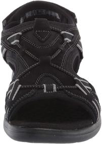 img 3 attached to Comfort and Style Combined: Clarks Women's Saylie Loop Sport Sandal