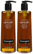 neutrogena rainbath shower bath gel, original formula - 8.5 oz - pack of 2 - refreshing shower experience logo