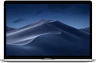 🖥 обновленный apple macbook pro с дисплеем retina 15.4", touch bar, 2.2ghz intel core i7 six-core, 16gb ram, 256gb ssd - silver логотип