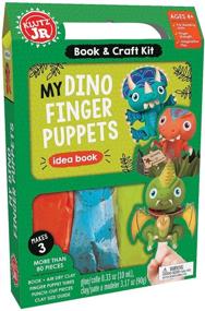 img 4 attached to 🦖 Roar-some Fun with Klutz My Dino Finger Puppets: Unleash Your Jurassic Creativity!