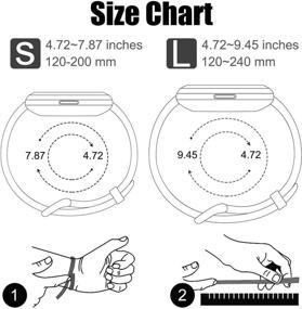 img 1 attached to I believe there is a typo in the original product title. Based on the information provided, here is the corrected translation into Russian: "🏋️ Спортивные браслеты IEOVIEE для Fitbit Versa 2 / Versa Lite / Versa - Водонепроницаемые и дышащие браслеты в оливково-зеленом, темно-синем, черном - размер S