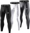 compression leggings athletic underwear training sports & fitness logo