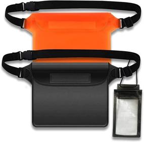 img 4 attached to 🌊 XGiGiX Dry Bags Waterproof Pouch- 3 Packs: Ultimate Protection for Phone and Valuables for Fishing, Beach, Swimming, Diving, Snorkeling, Boating, Water Parks.