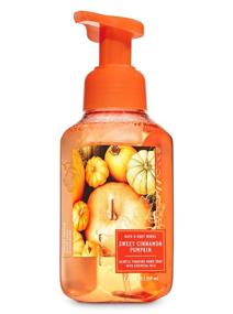 img 2 attached to Bath & Body Works Crisp Morning Air, Sweet Cinnamon Pumpkin, Blackberries and Basil Gentle Foaming Hand Soaps (3 Pack)