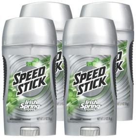 img 1 attached to 🌿 Mennen Speed Stick Antiperspirant and Deodorant Irish Spring Original, 2.7 Ounce (Pack of 4): Stay Fresh and Dry All Day!