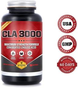 img 1 attached to 🔥 CLA 3000 - Maximizing Metabolism and Weight Loss with CLA Safflower Oil: Premium Strength Conjugated Linoleic Acid, Stimulant-Free, Non-GMO - 90 Softgels