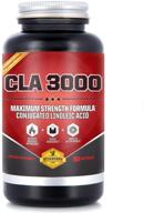 🔥 cla 3000 - maximizing metabolism and weight loss with cla safflower oil: premium strength conjugated linoleic acid, stimulant-free, non-gmo - 90 softgels logo