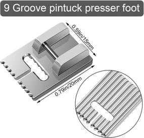 img 2 attached to Aodaer Machine Needles Pintuck Presser