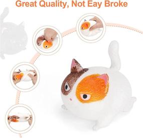 img 2 attached to 🐱 BlisswingS Squishy Cat Set Christmas: Adorable Holiday Gift, Perfect for Cat Lovers