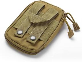 img 2 attached to 🎒 Tactical MOLLE Accessory Kit for Camping, First Aid Kits, and Medicine Storage – Portable Emergency Medical Kit, Survival Medicine Pills Pocket Container Bag