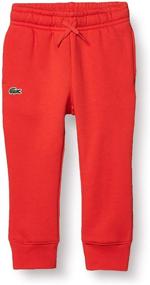 img 3 attached to 👖 Lacoste Kids Sport Fleece Jogger Pants