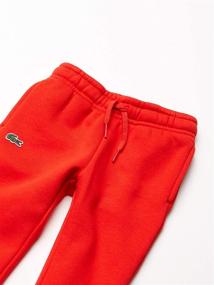 img 2 attached to 👖 Lacoste Kids Sport Fleece Jogger Pants