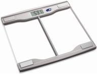 📏 accurate and sleek complete medical digital scale glass, weighs up to 1 pound logo