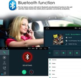 img 1 attached to 🚗 7-дюймовый автомобильный стерео с сенсорным экраном, Bluetooth, операционной системой Android, Apple Carplay, Android Auto, GPS-навигацией, AM FM, DSP, HiFi, WiFi, Mirrorlink и тремя USB-входами.