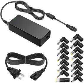 img 4 attached to ZOZO 90W AC Laptop Charger for HP Dell Toshiba IBM Lenovo Acer ASUS Samsung Sony Fujitsu Gateway - Power Adapter Supply Cord with Versatile DC Output (15V-20V)