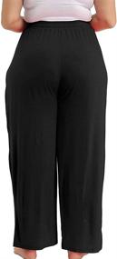img 1 attached to 👚 Allegrace Womens Stretch Pajama with Drawstring - Women's Lingerie, Sleepwear & Lounge Clothing