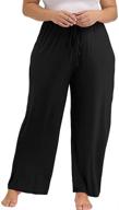 👚 allegrace womens stretch pajama with drawstring - women's lingerie, sleepwear & lounge clothing logo