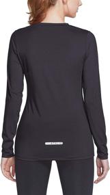 img 3 attached to 👚 ATHLIO Women's UPF 50+ Long Sleeve Workout Shirts: Stay Protected with UV Sun Protection & Dry Fit Technology