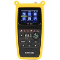 icquanzx ws-6933: advanced digital satellite meter finder with compass for c&ku band - fta dvb-s2 technology logo