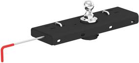 img 4 attached to 🔒 CURT 60607 Double Lock Gooseneck Hitch with 2-5/16-Inch Flip-and-Store Ball, Rated for 30,000 lbs