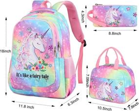 img 3 attached to Backpacks Sunflower Water Resistant Schoolbag Insulation Backpacks