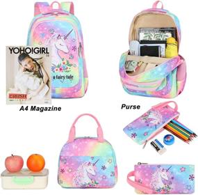 img 2 attached to Backpacks Sunflower Water Resistant Schoolbag Insulation Backpacks