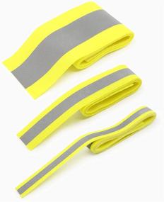 img 3 attached to Dritz Iron Reflective Ribbon in Vibrant Yellow - Enhance Visibility and Safety