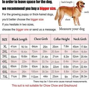 img 2 attached to 🐶 Winter Warm Coats for Large Medium Dogs: 4-Legs Fleece, High Collar, Full Body Snowsuit - Windproof & Comfortable Dog Sweater for Cold Weather