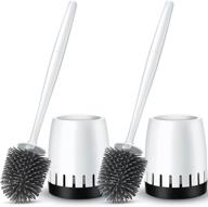 toilet brush holder set pack logo