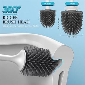 img 3 attached to Toilet Brush Holder Set Pack