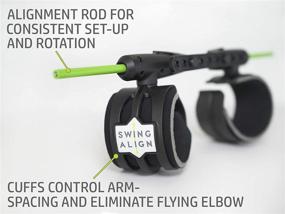 img 1 attached to 🏌️ Enhance Golf Performance with SWINGALIGN Swing Align XL Training Aid Bundle: Optimize Alignment, Rotation, and Swing Plane