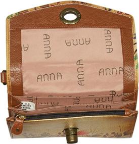 img 1 attached to 👜 Anna by Anuschka Hand Painted Leather Women's Organizer: Clutch, Wristlet, Must-Have Accessory