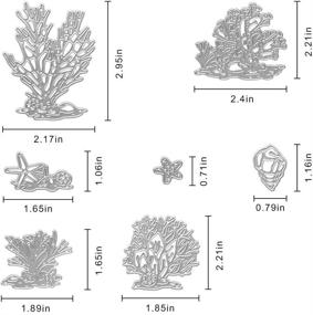 img 3 attached to 🌟 Creative Starfish Embossing Stencils: Perfect for Scrapbooking Projects