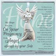 👼 pregnancy gift angel: the perfect grandparent gift for expectant moms, ideal for baby showers and christmas logo