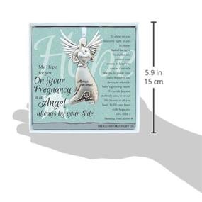 img 3 attached to 👼 Pregnancy Gift Angel: The Perfect Grandparent Gift for Expectant Moms, Ideal for Baby Showers and Christmas