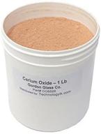 gordon glass cerium oxide - 1lb: premium glass polishing solution for crystal clear results! logo