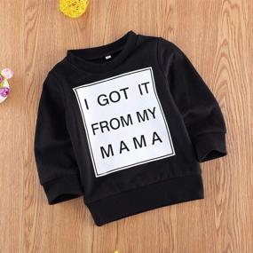 img 2 attached to Letter Sweater Autumn Winter Sweatshirt