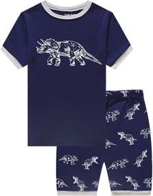 img 4 attached to 👨 Family Pajama Sleepwear for Toddler Boys: Clothing, Sleepwear, and Robes
