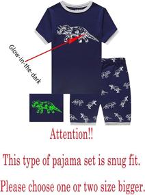 img 3 attached to 👨 Family Pajama Sleepwear for Toddler Boys: Clothing, Sleepwear, and Robes
