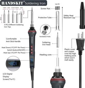 img 3 attached to 🔥 Advanced Thermostatic Electronics Soldering with Auto Sleep Feature