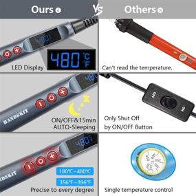 img 1 attached to 🔥 Advanced Thermostatic Electronics Soldering with Auto Sleep Feature