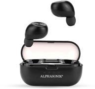 🎧 a3tws true wireless earbuds: noise isolating bluetooth headphones with water resistance, touch control, and tws stereo sound – perfect for sports logo