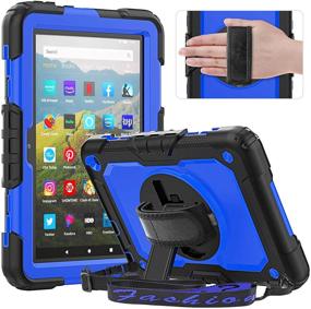 img 4 attached to Timecity Case For Fire HD 8/ Fire HD 8 Plus Tablet Case (10Th Generation 2020 Release)