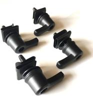 🔒 saddlebag lever lock bolts nuts mounting kit for harley davidson black 2001-2020 - enhanced seo logo