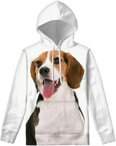 img 4 attached to PHAYON Stylish Boys' Hoodies Sweatshirts - Trendy Athletic Clothing in Fashion Hoodies & Sweatshirts