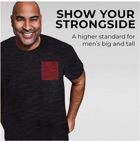 img 3 attached to STRONGSIDE Tall Mens Pocket Shirts