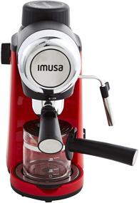 img 3 attached to ☕ IMUSA USA 4 Cup Epic Electric Espresso/Cappuccino Maker - Red 800W