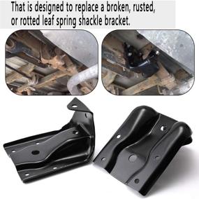 img 3 attached to Shackle Bracket Silverado Replacement 12474021